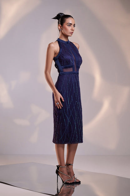 Twilight Fringe Cocktail Dress