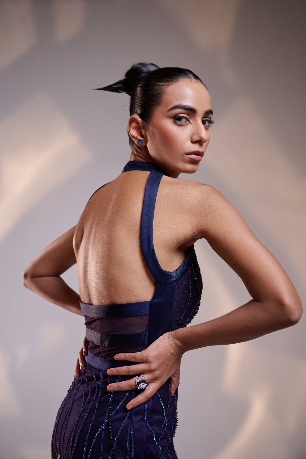 Twilight Fringe Cocktail Dress – SWATI MISHRA Twilight Fringe Cocktail Dress – SWATI MISHRA
